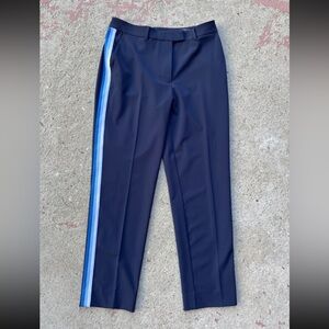 G/Fore Tux Straight Leg Trouser Stripe Pants 6 Blue GFore Women’s Golf Classy